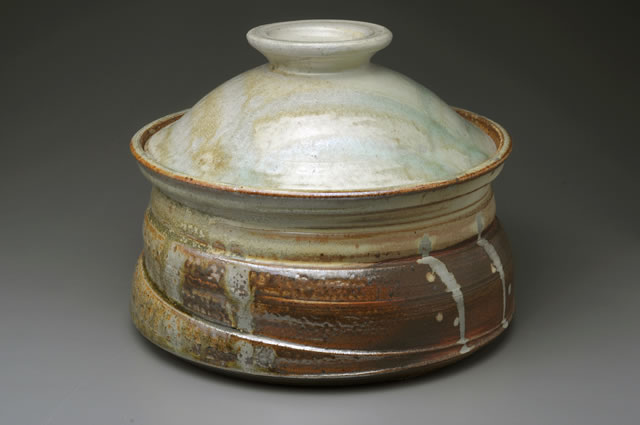 New Work :: Covered Bowl :: Tom White Pottery